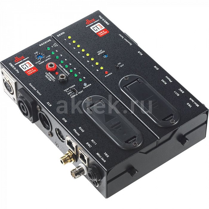 Тестер для кабелей dbx CT3 2