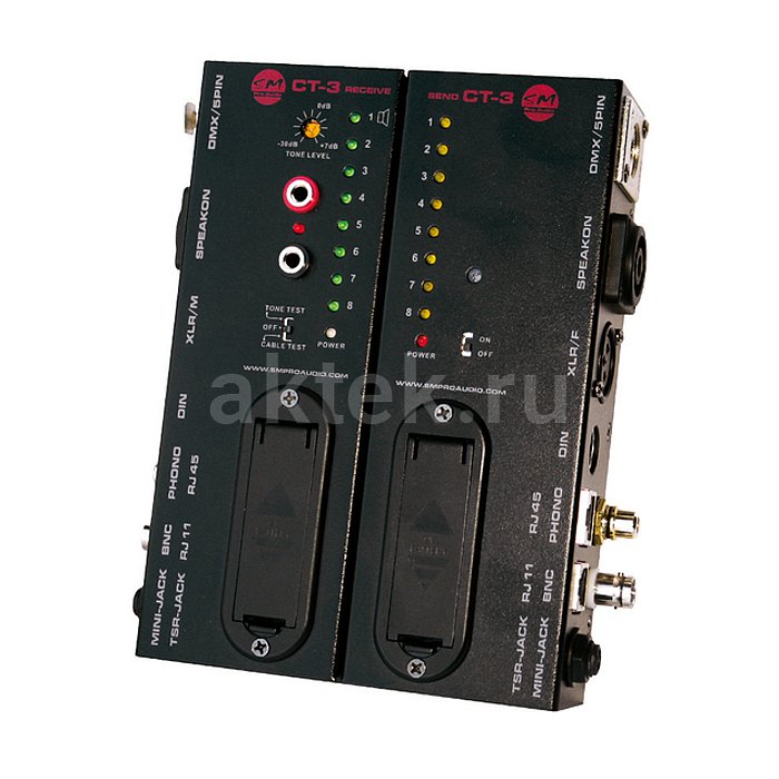 Тестер для кабелей dbx CT3 4