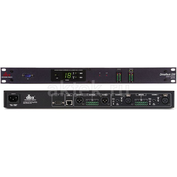 Системный процессор dbx DriveRack 220i 3