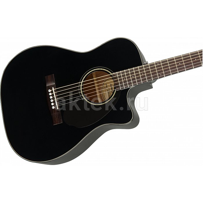 Гитара электроакустическая FENDER CC-60SCE BLK WN 3