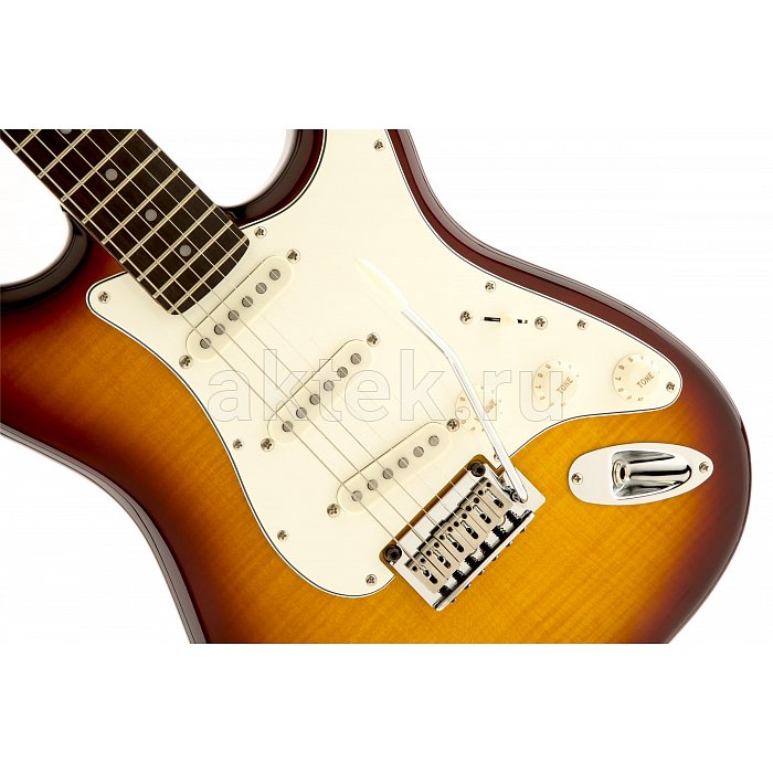 Электрогитара FENDER SQUIER STD STRAT FMT AMB 4