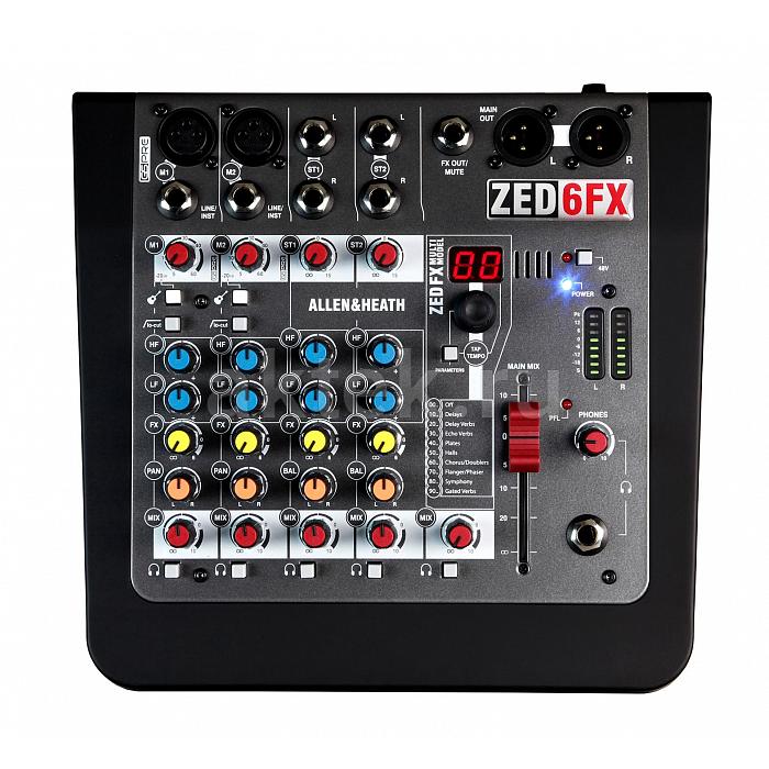 Аналоговый микшер Allen & Heath ZED-6FX