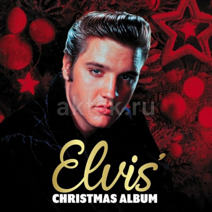 Виниловая пластинка ELVIS PRESLEY - ELVIS' CHRISTMAS ALBUM BLACK VINYL 12"