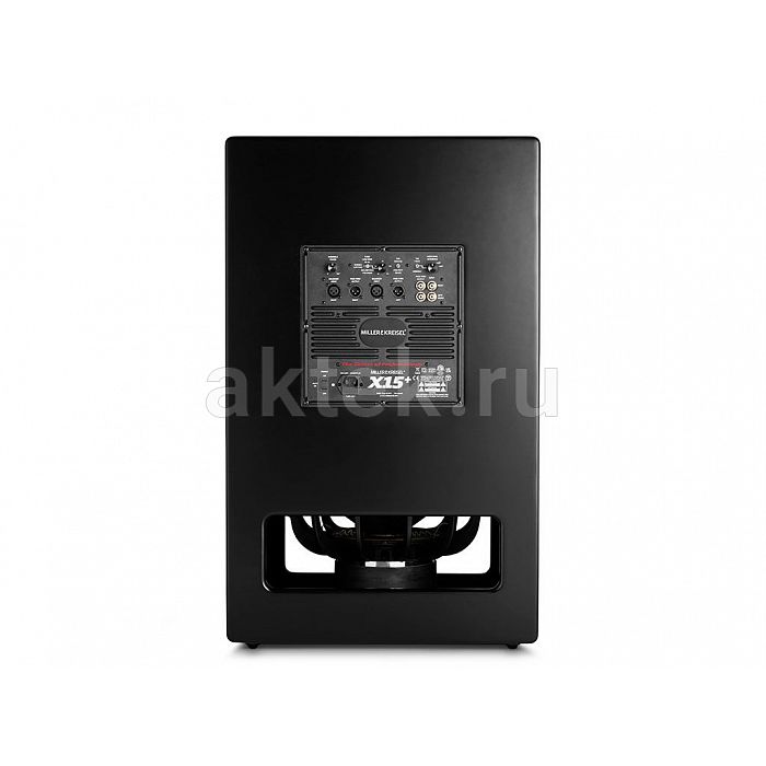 M&K Sound X15+ Black Satin/Black Cloth активный сабвуфер 2×15″ 700/1400Вт 4