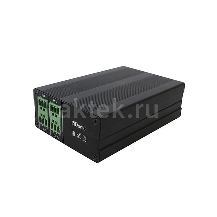 NEVOD DAT-22P сетевой аудиоконвертер Dante/AES67, 2 входа, 2 выхода 5