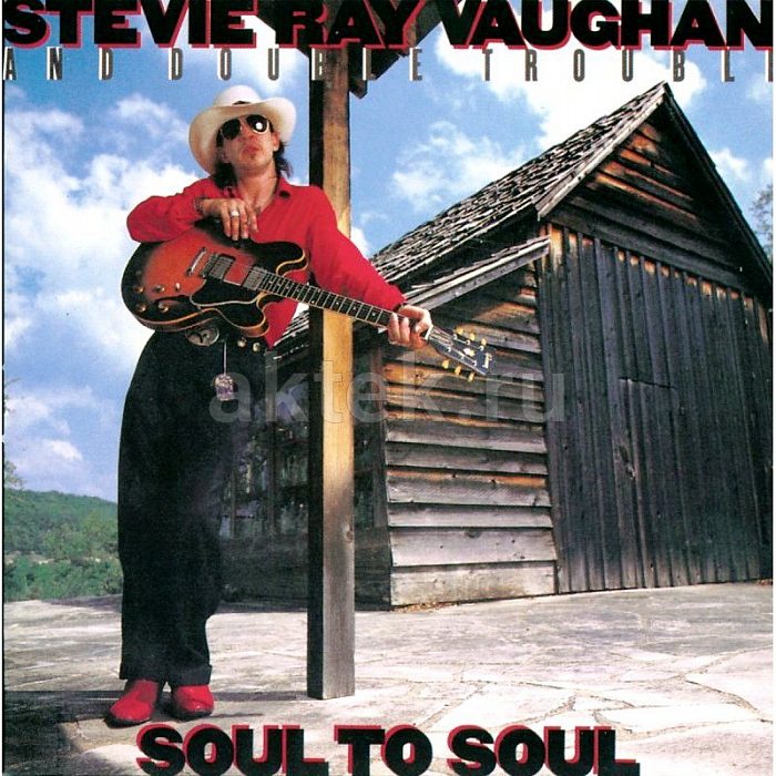 Виниловая пластинка STEVIE RAY VAUGHAN - SOUL TO SOUL BLACK VINYL 12"