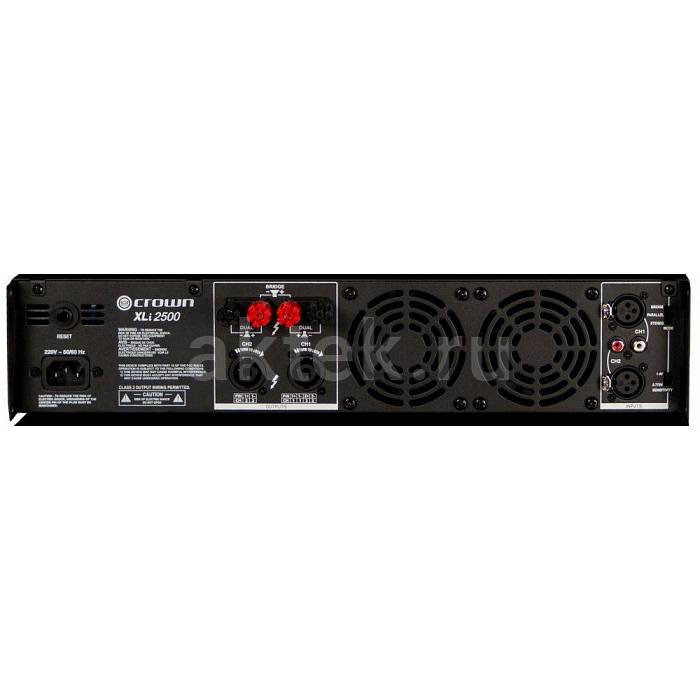 Усилитель стерео CROWN XLi 2500 2