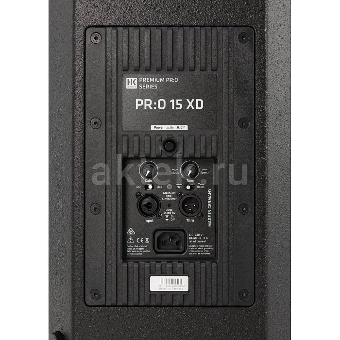 Активная двухполосная АС HK AUDIO PR:O 15 XD 4