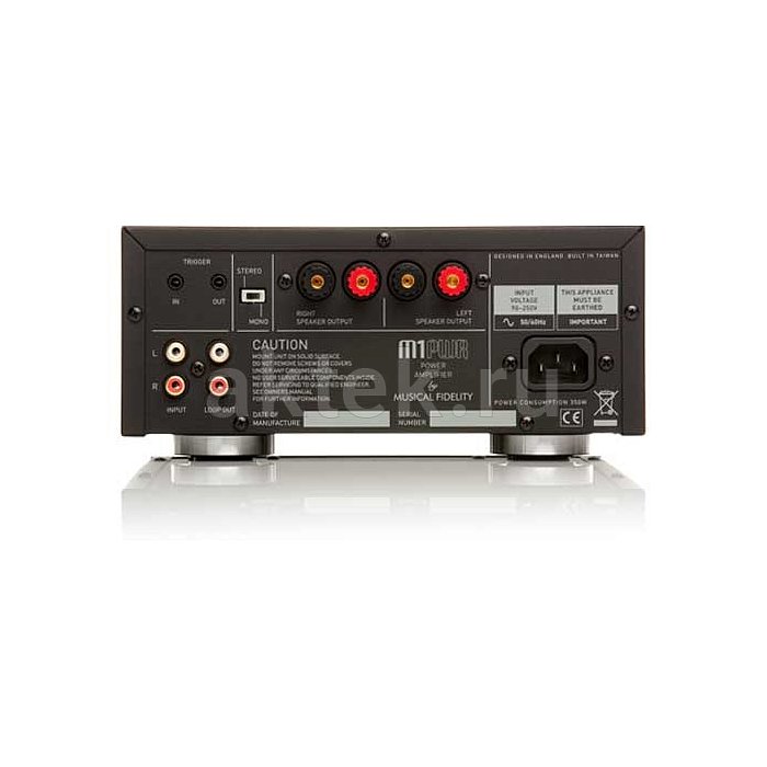 Усилитель мощности звука Hi-Fi Musical Fidelity M1 PWR черный 2