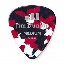 Dunlop 483P06MD Celluloid Confetti Medium 12Pack медиаторы, целлулоид, 12 шт