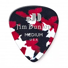 Dunlop 483P06MD Celluloid Confetti Medium 12Pack медиаторы, целлулоид, 12 шт