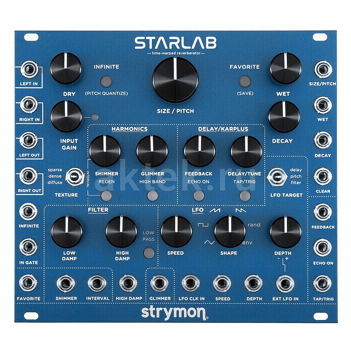 Процессор эффектов реверберации Strymon StarLab