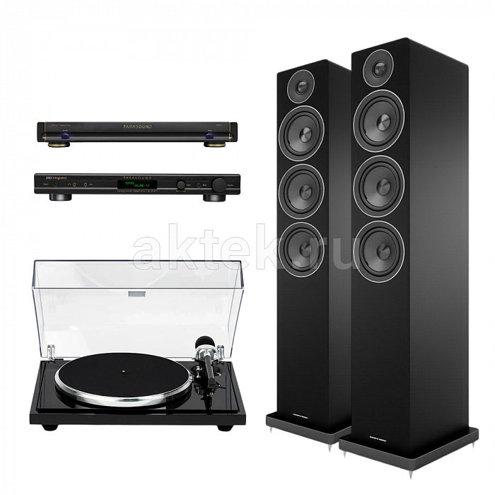 Комплект проигрывателя винила Vinyl STATEMENT Tower Grand