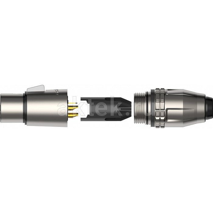 ROXTONE RX3FWP-NG разъём XLR, серебристый, гнездо, IP66 5