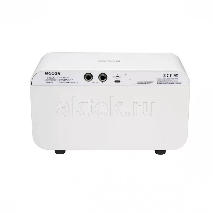 Mooer F15i Li WH белый аккумуляторный гитарный мини-комбо, 15 Вт 2
