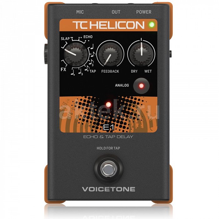 Вокальная педаль TC HELICON VoiceTone E1 2