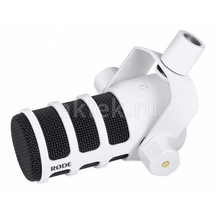 Динамический кардиоидный микрофон RODE PodMic White 3