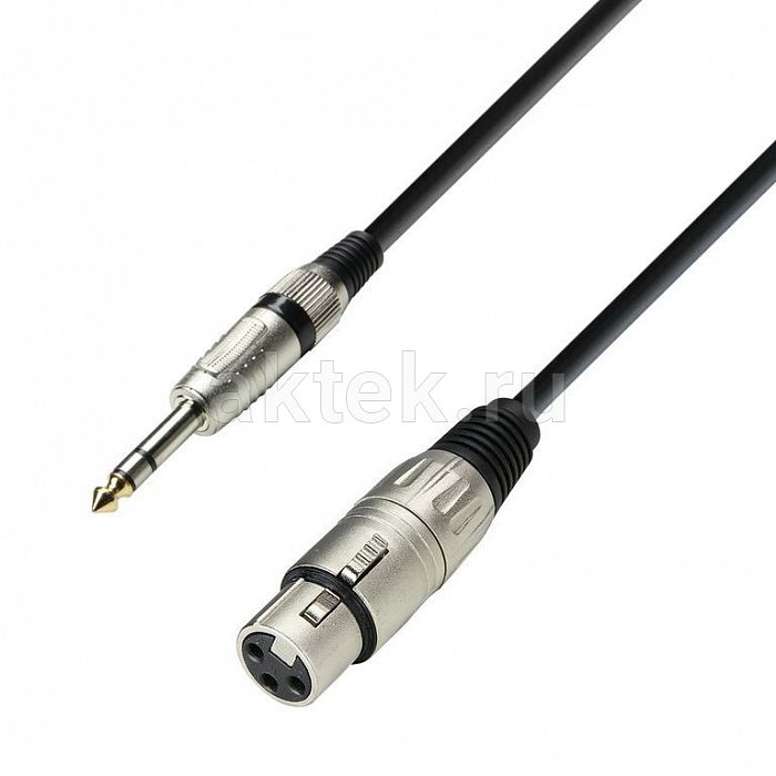 Adam Hall K3 BFV 1000 кабель XLR-F–TRS6.3-stereo 10м