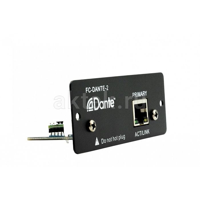Exell EDM32D плата расширения с интерфейсом Dante 4