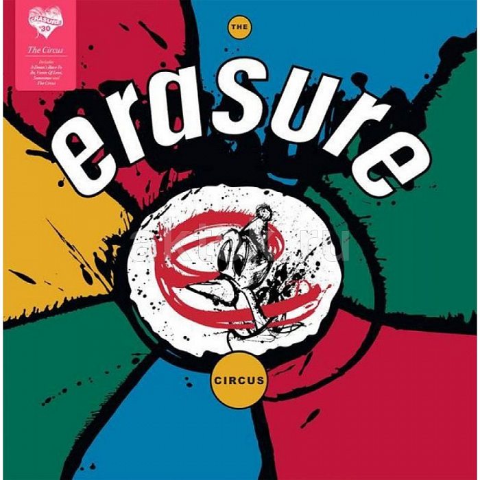 Виниловая пластинка ERASURE - THE CIRCUS 180 GRAM BLACK VINYL 12"