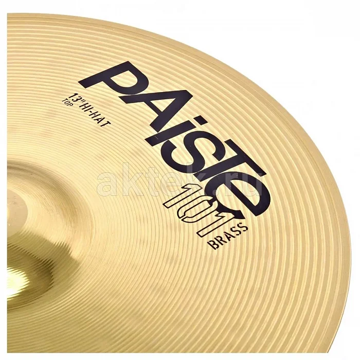 Paiste 13" 101 Brass Hi-Hat тарелка 4
