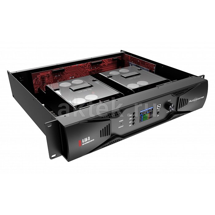 Audiocenter D4.4K-D 4-канальный усилитель с Dante, 8 Ом Stereo - 4x700 Вт 2