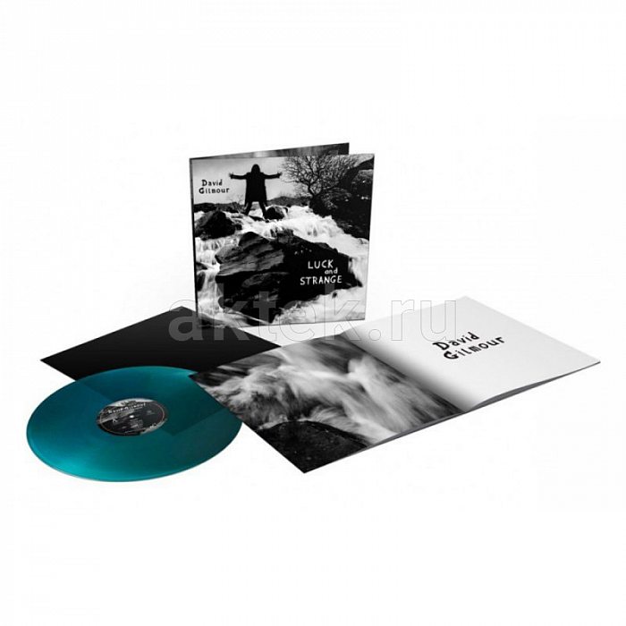 Виниловая пластинка DAVID GILMOUR - LUCK AND STRANGE 180 GRAM TRANSPARENT BLUE VINYL 12" 3
