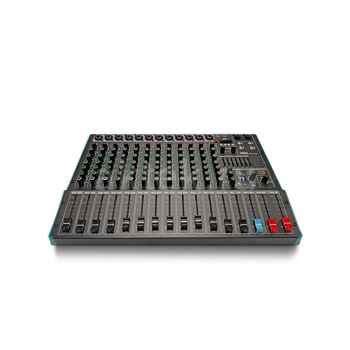Nordfolk NFX-12USB аналоговый микшер, 12 ComboXLR, 99 эффектов, Bluetooth, USB