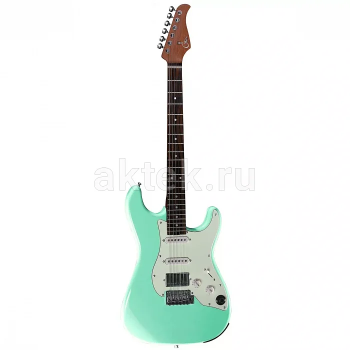 Mooer GTRS S800 электрогитара, зеленый, HSS