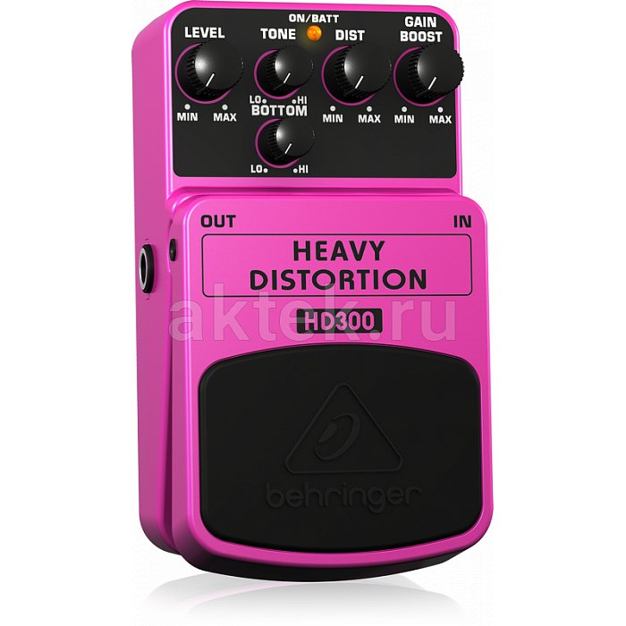 Behringer HEAVY DISTORTION HD300 педаль "хэви метал"-дисторшн