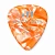 Dunlop 483P08TH Celluloid Orange Pearloid Thin медиаторы, целлулоид, 12 шт