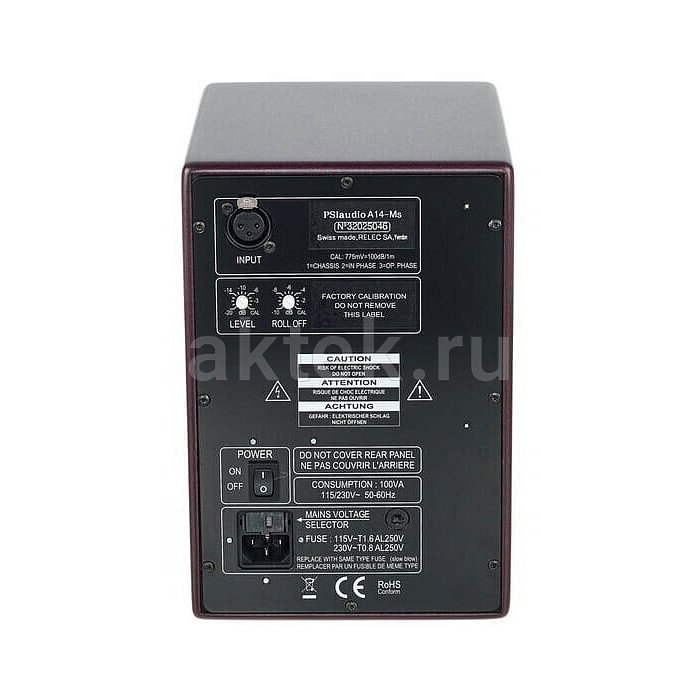 Студийный монитор PSI AUDIO A 14 M Studio Studio Red 5