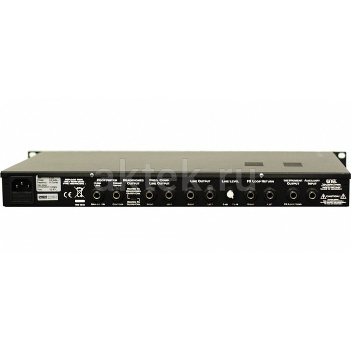Гитарный усилитель ENGL E530 19" Preamp Modern Rock 2
