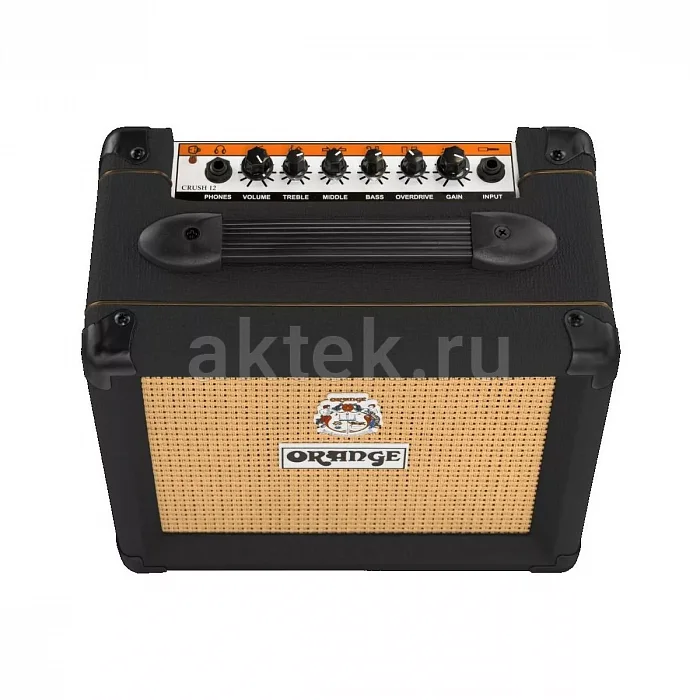 Orange Crush 12 BK транзисторный гитарный комбоусилитель, 12 Вт, 1×6″