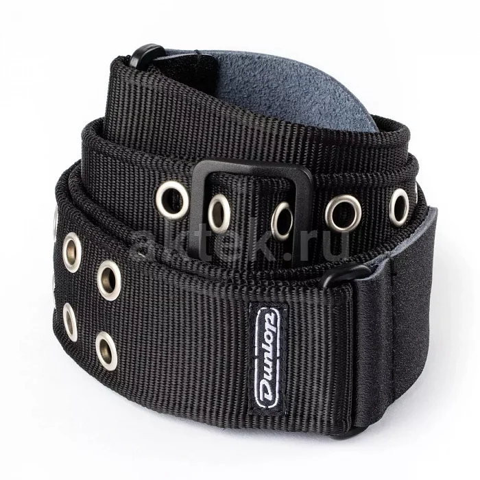 Dunlop D3819BK Classic Grommet гитарный ремень, 2″ 2