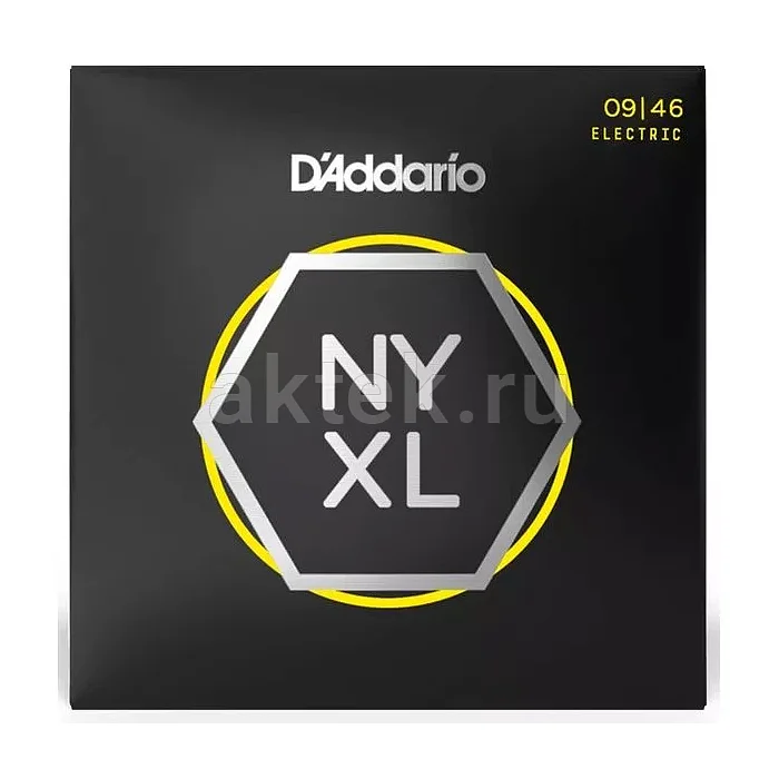 D'Addario NYXL0946 комплект струн, калибр 9-46, никелированная обмотка