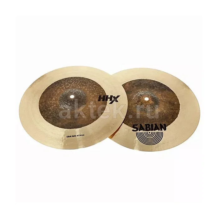 Sabian 14" HHX Click Hats хай-хэт из бронзы B20 3