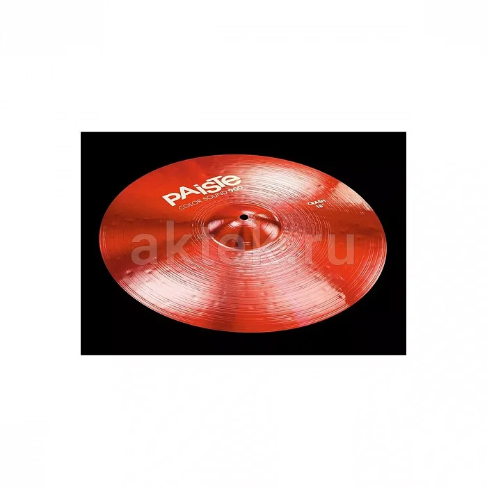 Paiste 18" 900 Color Sound тарелка, красный, Crash, CUSN8