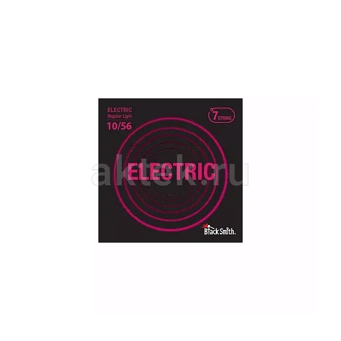 BlackSmith Electric Regular Light 10/56 струны для 7-струнной электрогитары