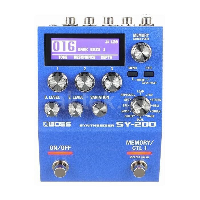 Процессор эффектов Boss Synthesizer SY-200 9
