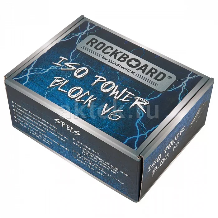 Rockboard ISO Power Block V6 импульсный блок питания, 6 выходов 7
