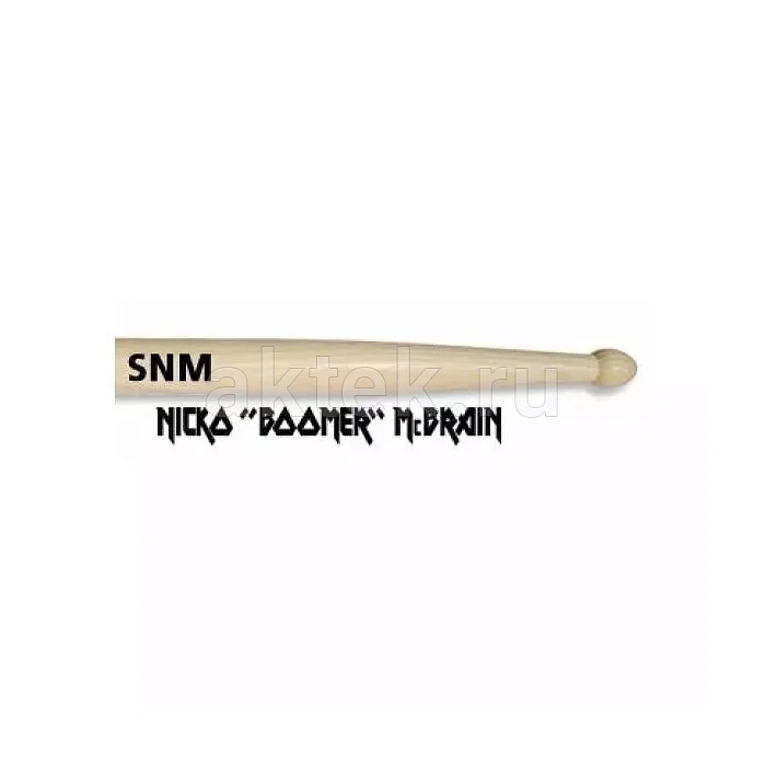 Vic Firth SNM Nicko McBrain (IRON MAIDEN) барабанные палочки, орех 3