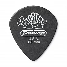 Dunlop 482P088 Tortex Pitch Black Jazz медиаторы, 0,88 мм