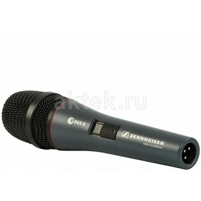 Конденсаторный вокальный микрофон Sennheiser e 865 с выключателем 2