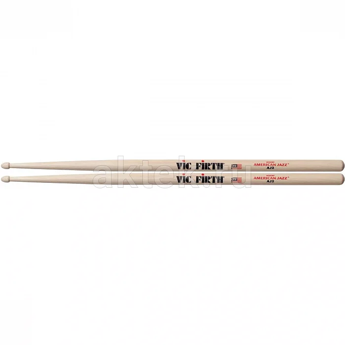 Vic Firth AJ2 барабанные палочки, орех 2