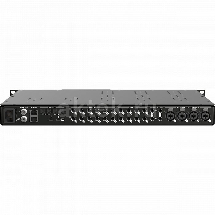 Thunderbolt/USB-C аудиоинтерфейс MOTU 848 28x32 с микрофонными входами 4