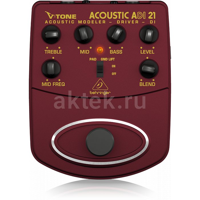 Behringer V-TONE ACOUSTIC ADI21 педаль моделирования усилителей 2
