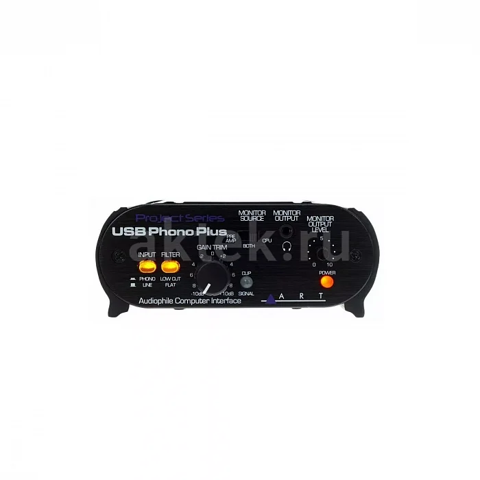 ART USB Phono Plus Project Series фонокорректор-конвертер, TOSLINK, S/PDIF 2