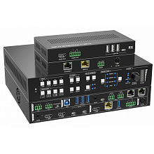 Digis SS-KVM42-2S коммутатор HDMI/USB-C/HDBaseT 4K60 100Вт с приёмником