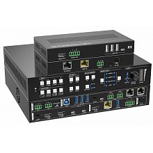 Digis SS-KVM42-2S коммутатор HDMI/USB-C/HDBaseT 4K60 100Вт с приёмником